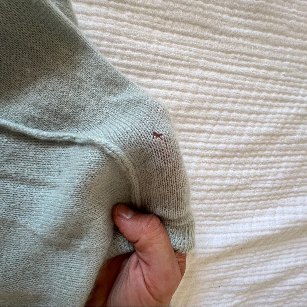 Gray Sweater With Eagle Emblem - image 3